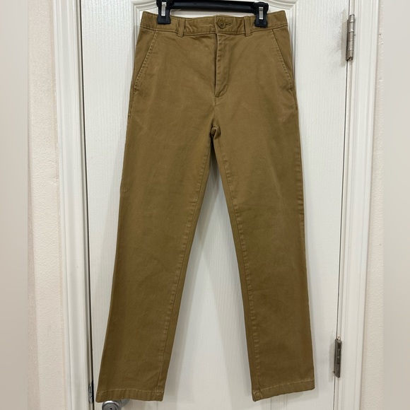 Class Club Big Boys Size 12 Modern-Fit Flat-Front Stretch Twill Pants. - Picture 1 of 8